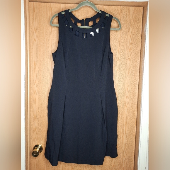 J Howard Black Sleeveless Dress Size 14 - Picture 1 of 5